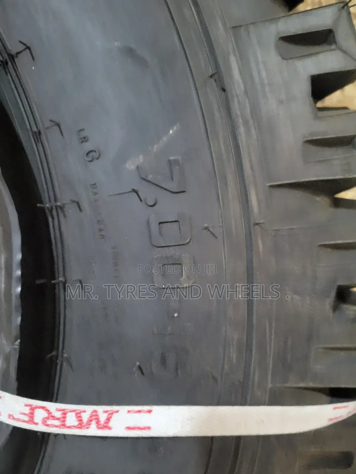 7.00 R16 MRF the Good Size in the Good Type.