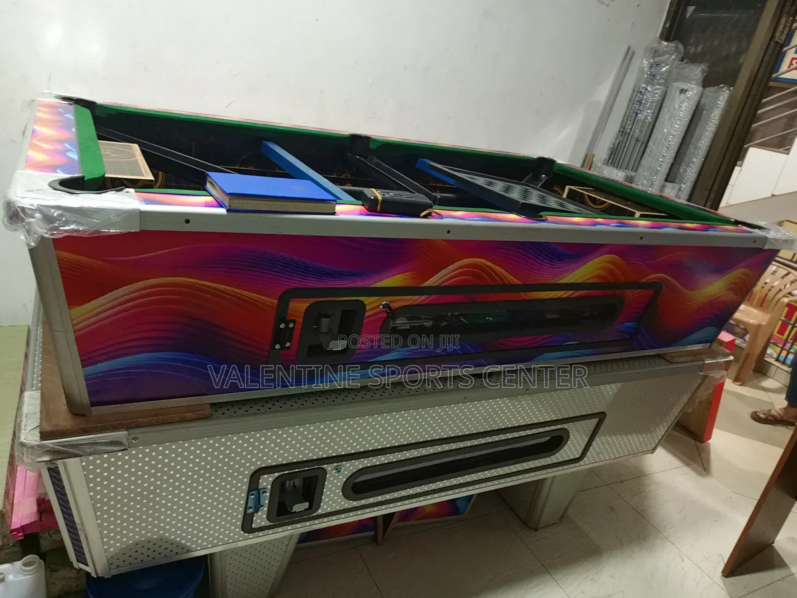 Pool Table Full Set With Slate Original Material Is Availabl