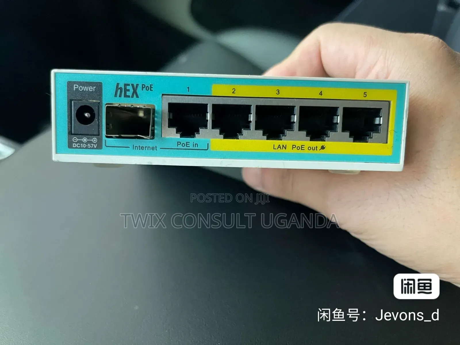 Mikrotik Rb960pgs
 Hex POE