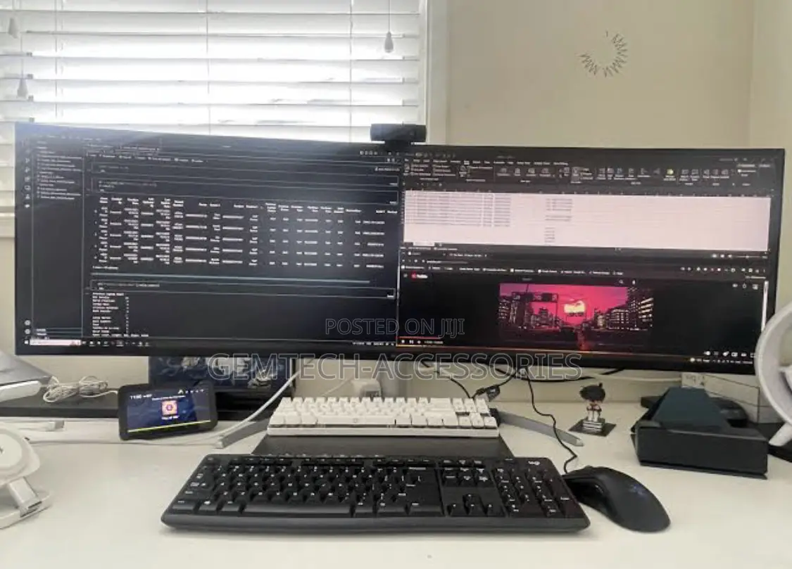 LG 49wq95c-W 49 Inch Curved Ultrawide DQHD Nano IPS Monitor,