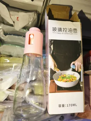 Glass Oil Spray Bottle for Salad Dressing Baking