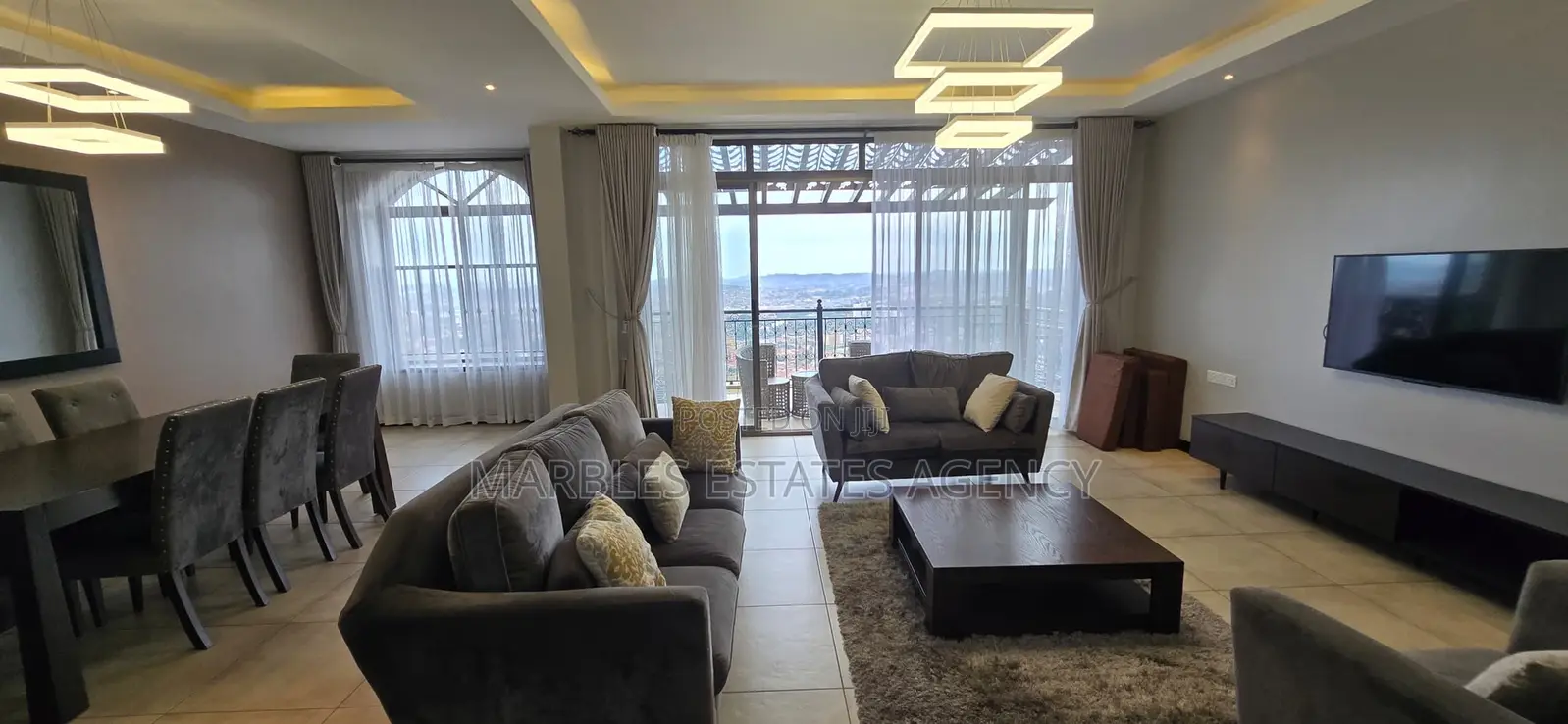 Furnished 3bdrm Apartment in Naguru, Central Division for rent