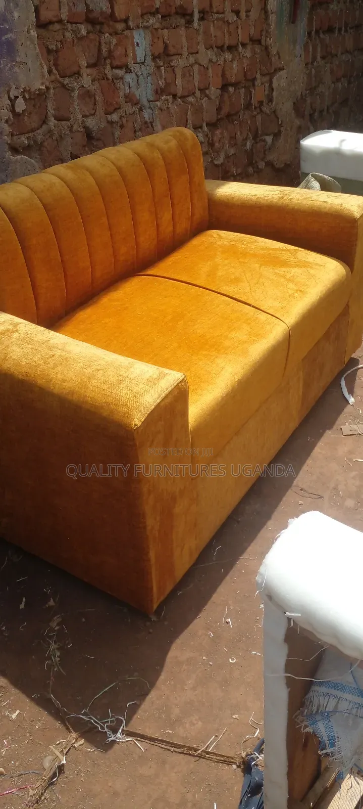 Morderised Brand New Couch in Yellow Colour