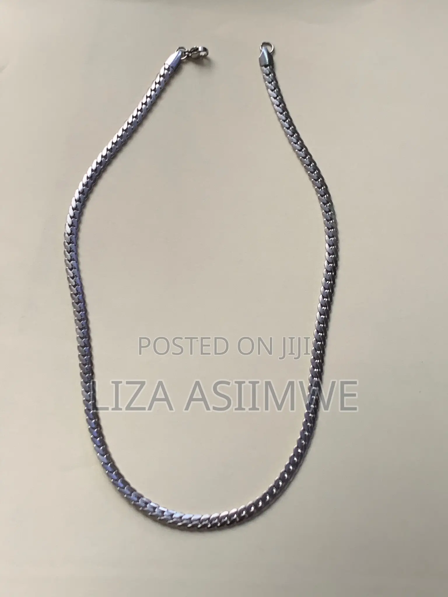 Thick Silver Necklaces