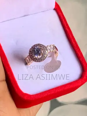 Stainless Steel Engagement Ring