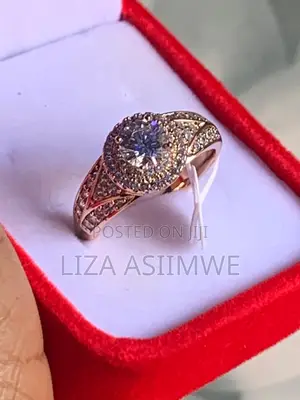Stainless Steel Round Engagement Rings