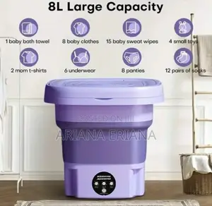 Photo - 1pc Electric Folding Washing Machine