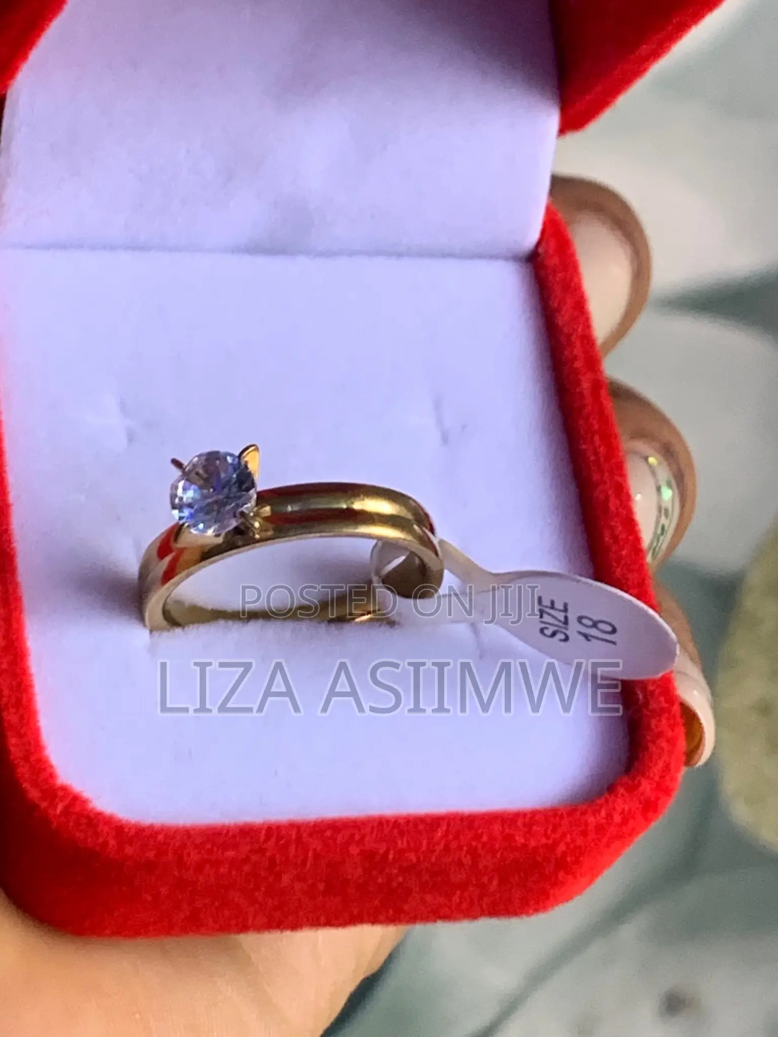 Simple Crown Stainless Steel Rings
