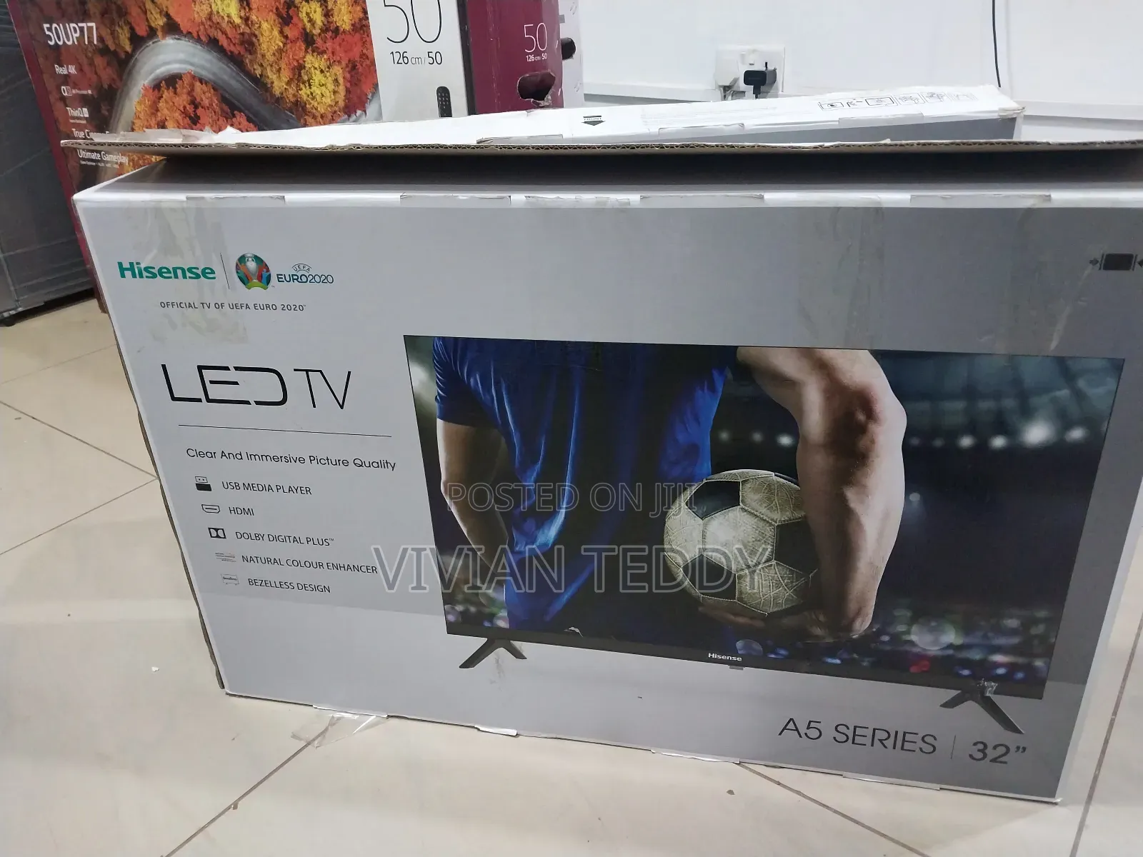 32" Hisense TV Digitalized