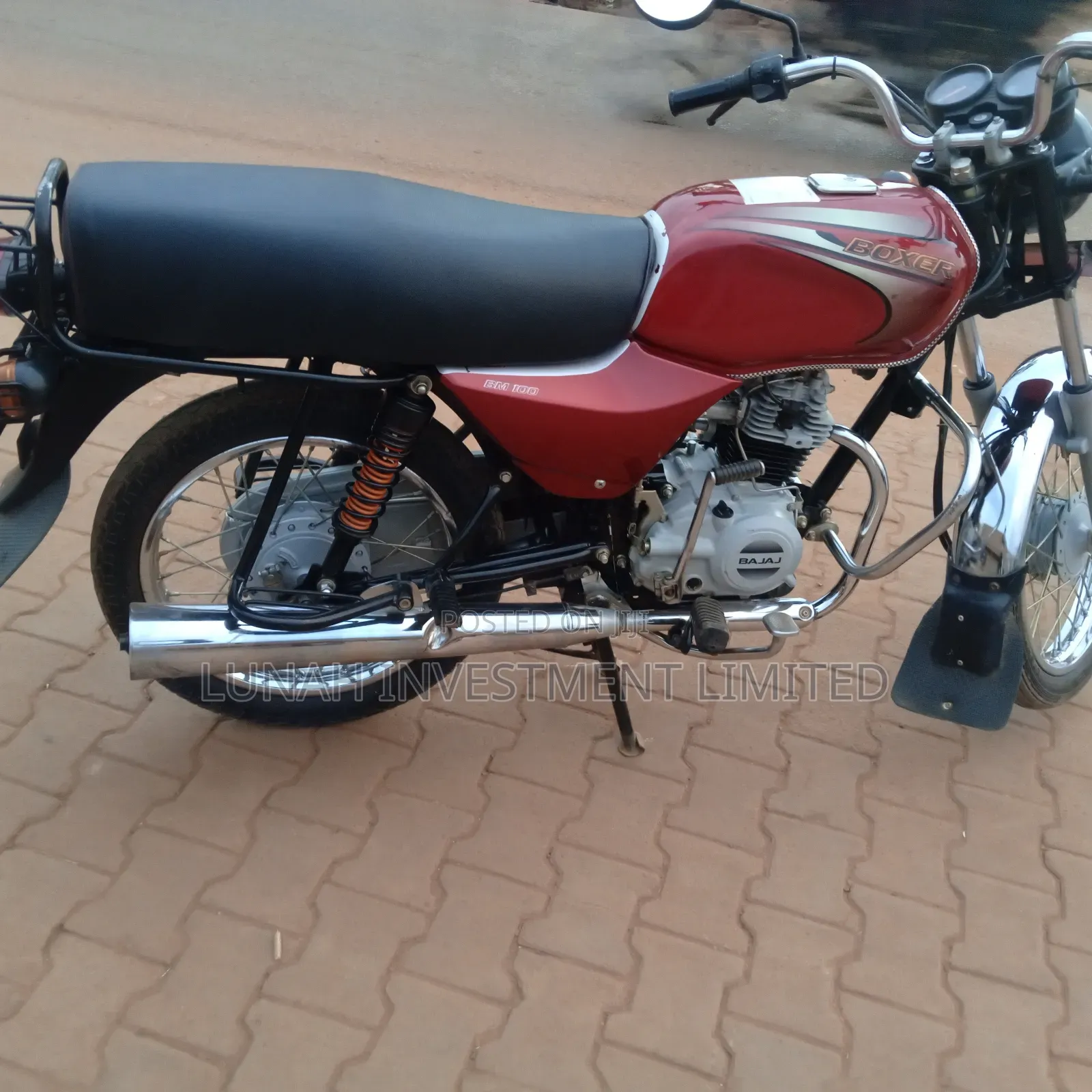 Bajaj Boxer 2024 Red