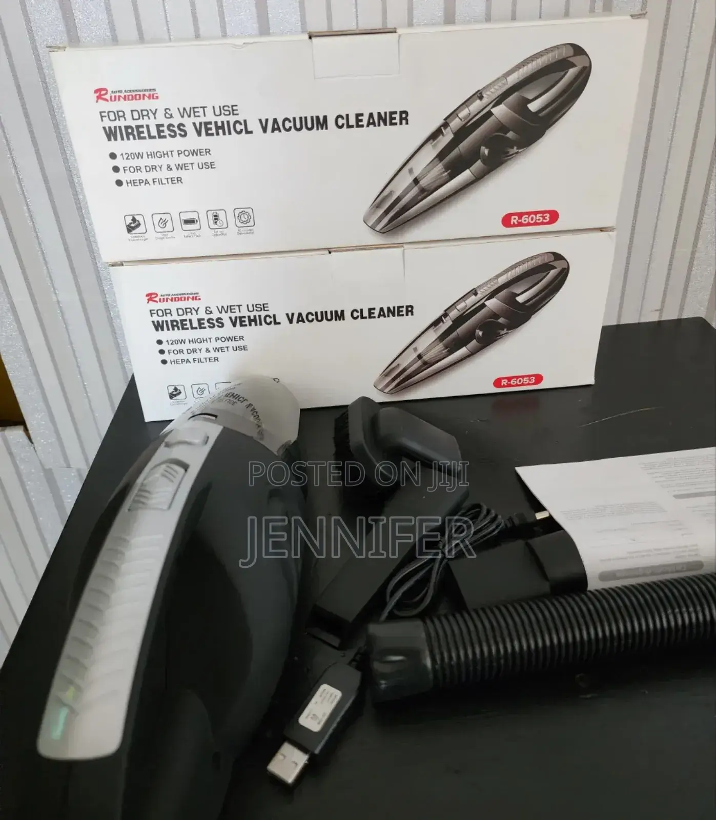 Portable Wireless Car Vaccum Cleaner