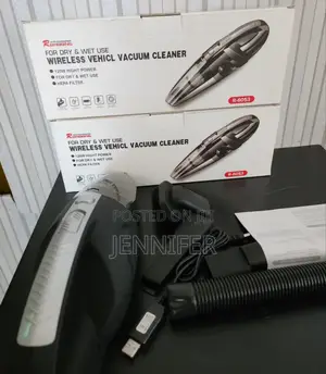 Portable Wireless Car Vaccum Cleaner