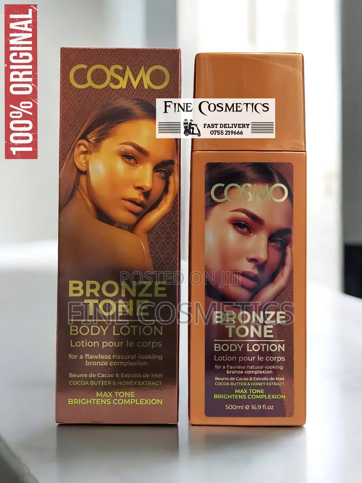 Cosmo Bronze Tone Body Lotion | Max Tone Brightening. 500ml