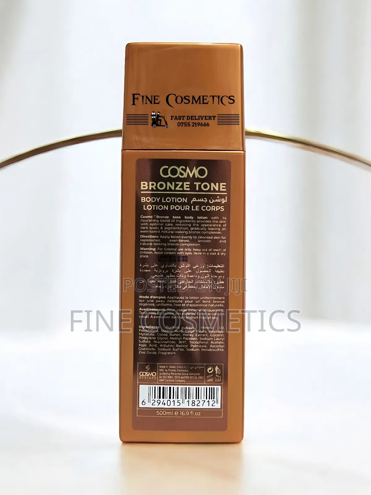 Cosmo Bronze Tone Body Lotion | Max Tone Brightening. 500ml