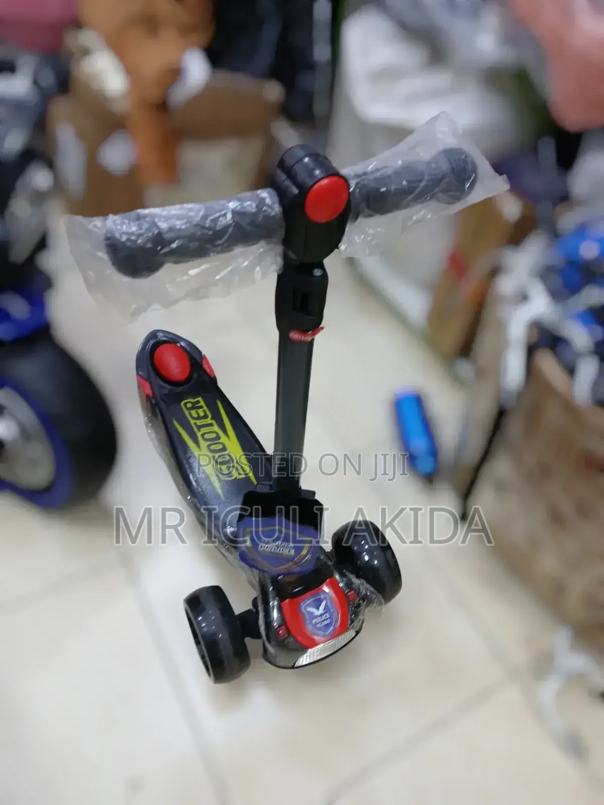Kids Foldable Scooter With Led Lighted Wheels