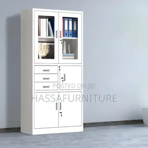 Lockable Metal Cabinet With Safe Box