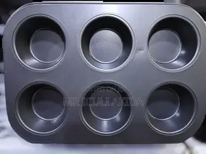 6pcs Nonstick Waffle Round Design Pan Cake Baking Molds Pan