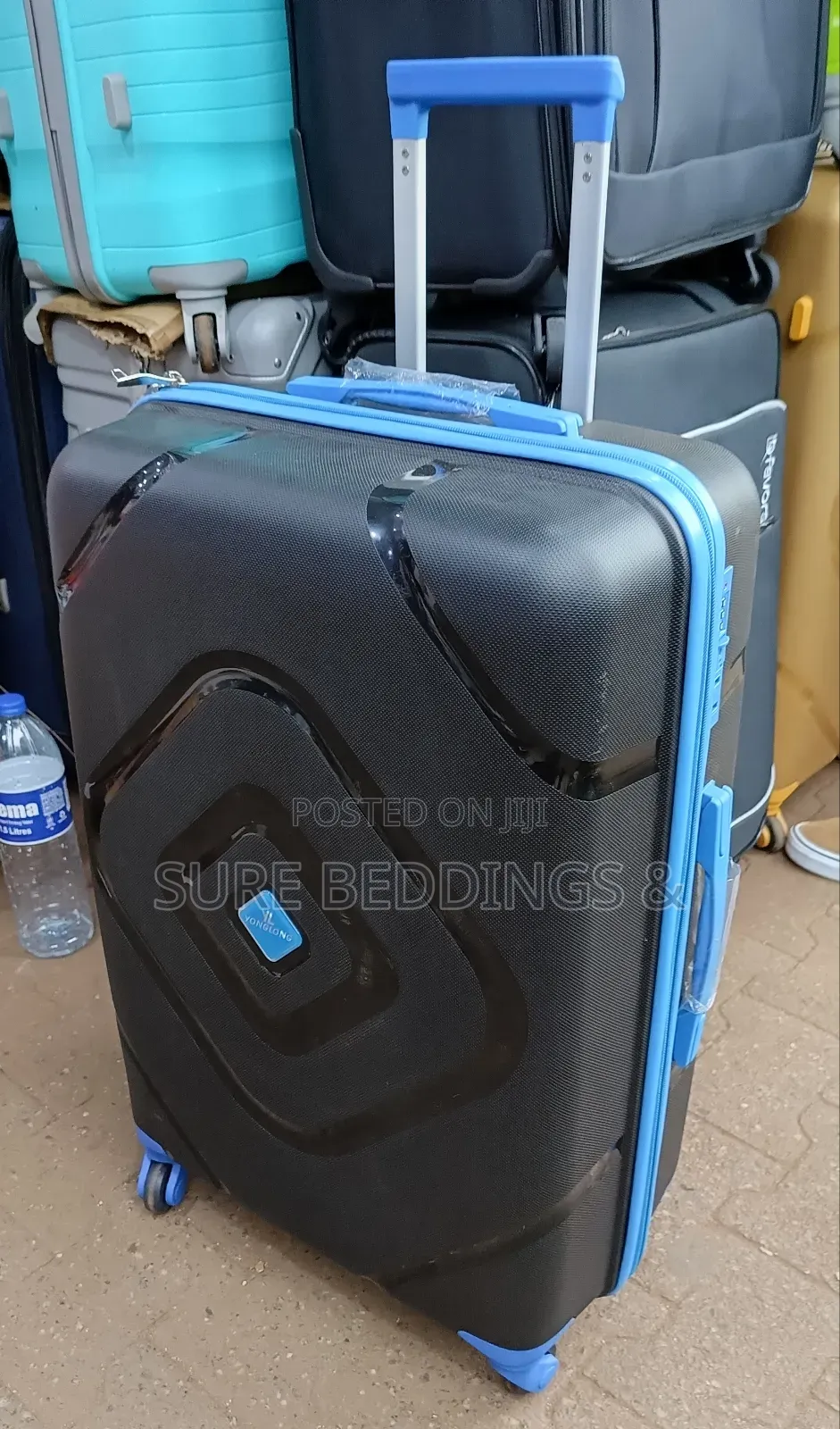 Rickie Rubber Suitcase