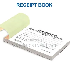 100 Pages A4, A5 , A6 Receipt Books , Cash Sales, Voucher Receipts