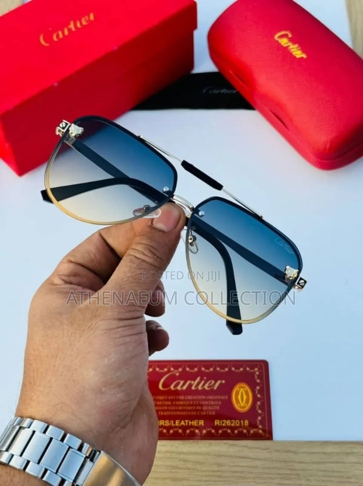 Cartier Signature Classic Fashion Sunglasses