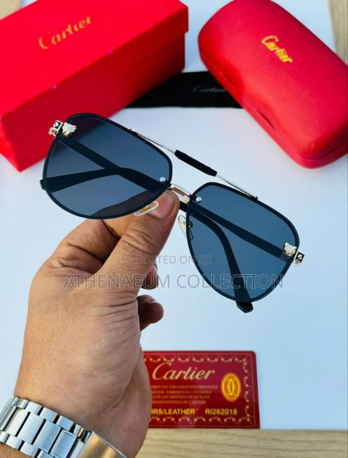 Cartier Signature Classic Fashion Sunglasses