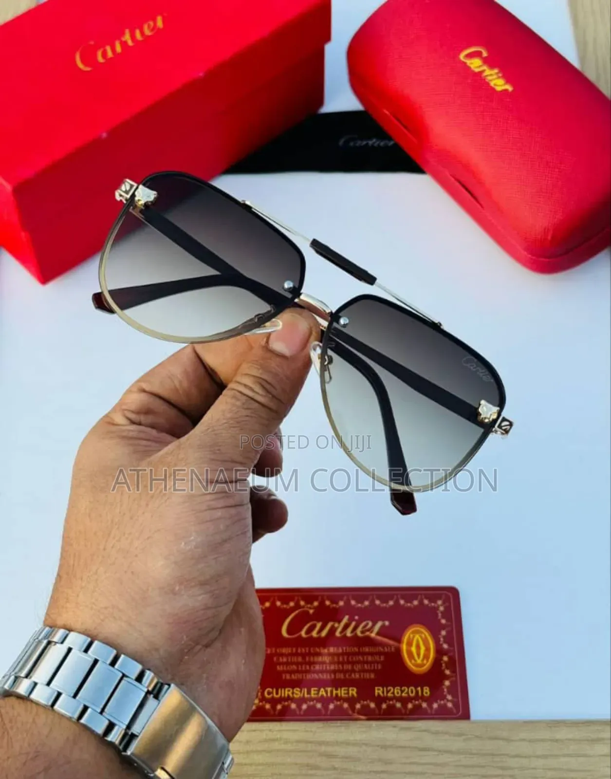 Cartier Signature Classic Fashion Sunglasses
