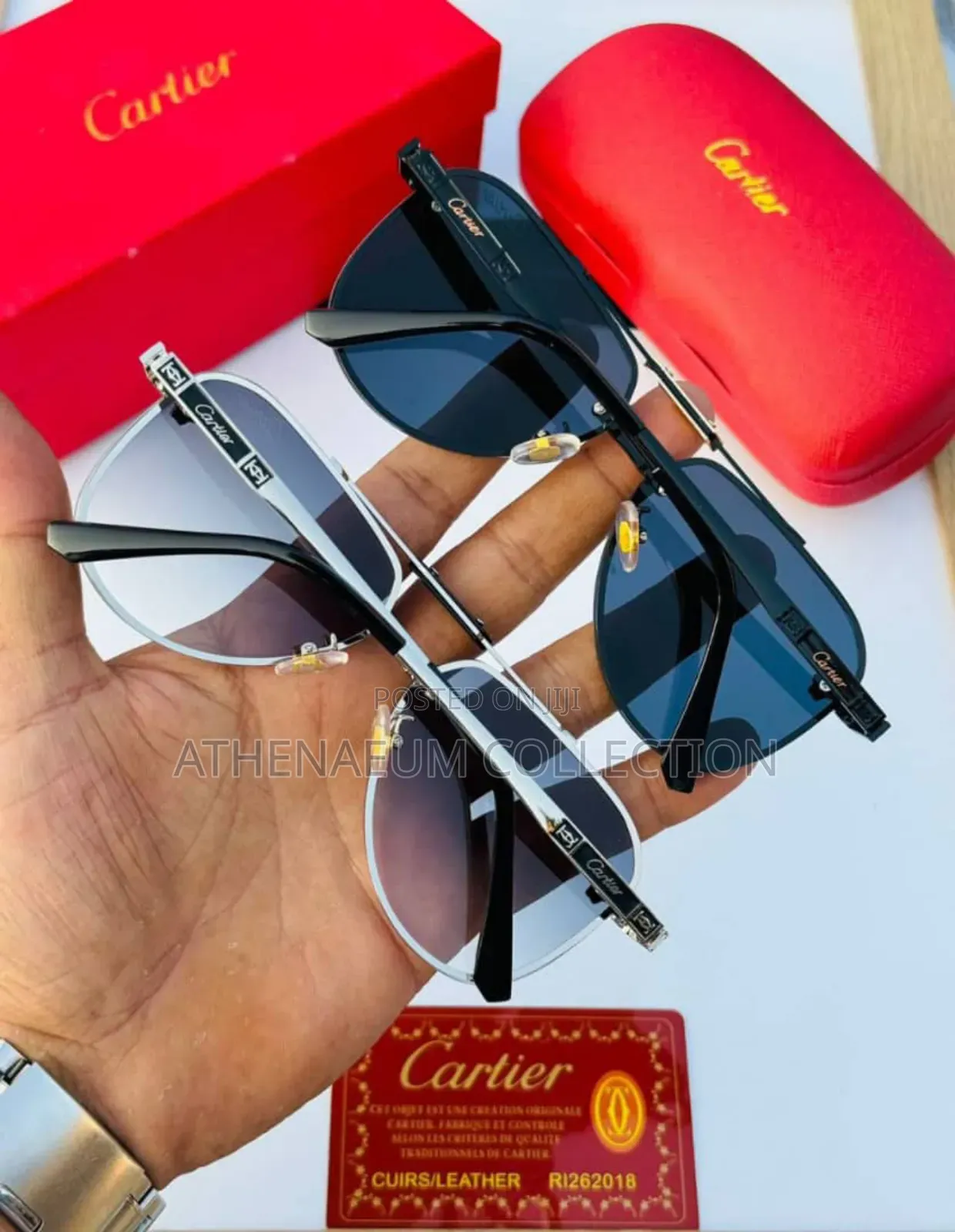 Cartier Signature Classic Fashion Sunglasses