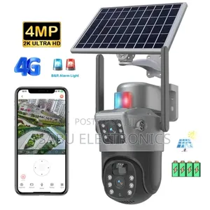 Eseecloud Dualens 4g Solar-Powered Security PTZ Camera