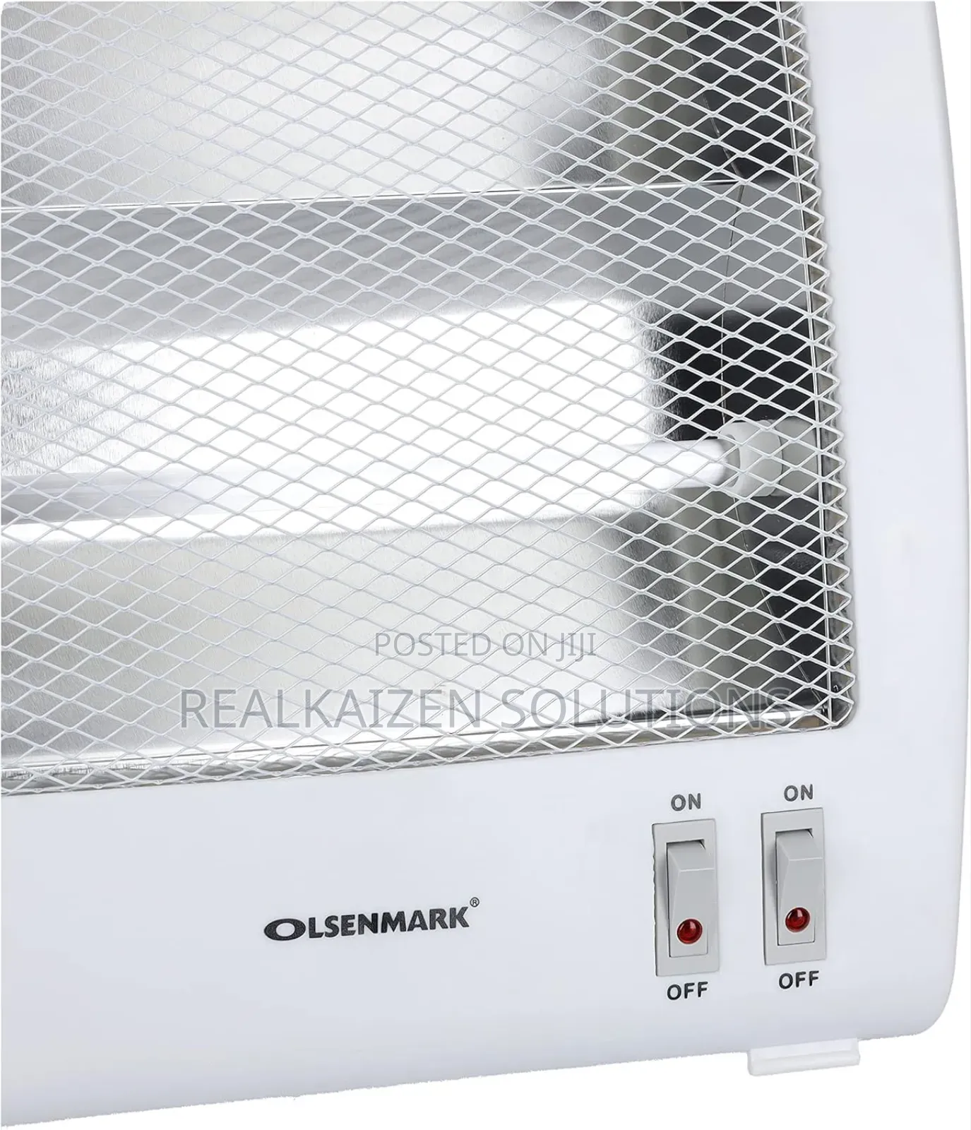 OLSENMARK Portable 2 Heat Settings Quartz Heater 800W