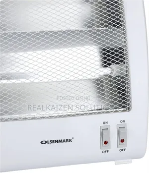 OLSENMARK Portable 2 Heat Settings Quartz Heater 800W