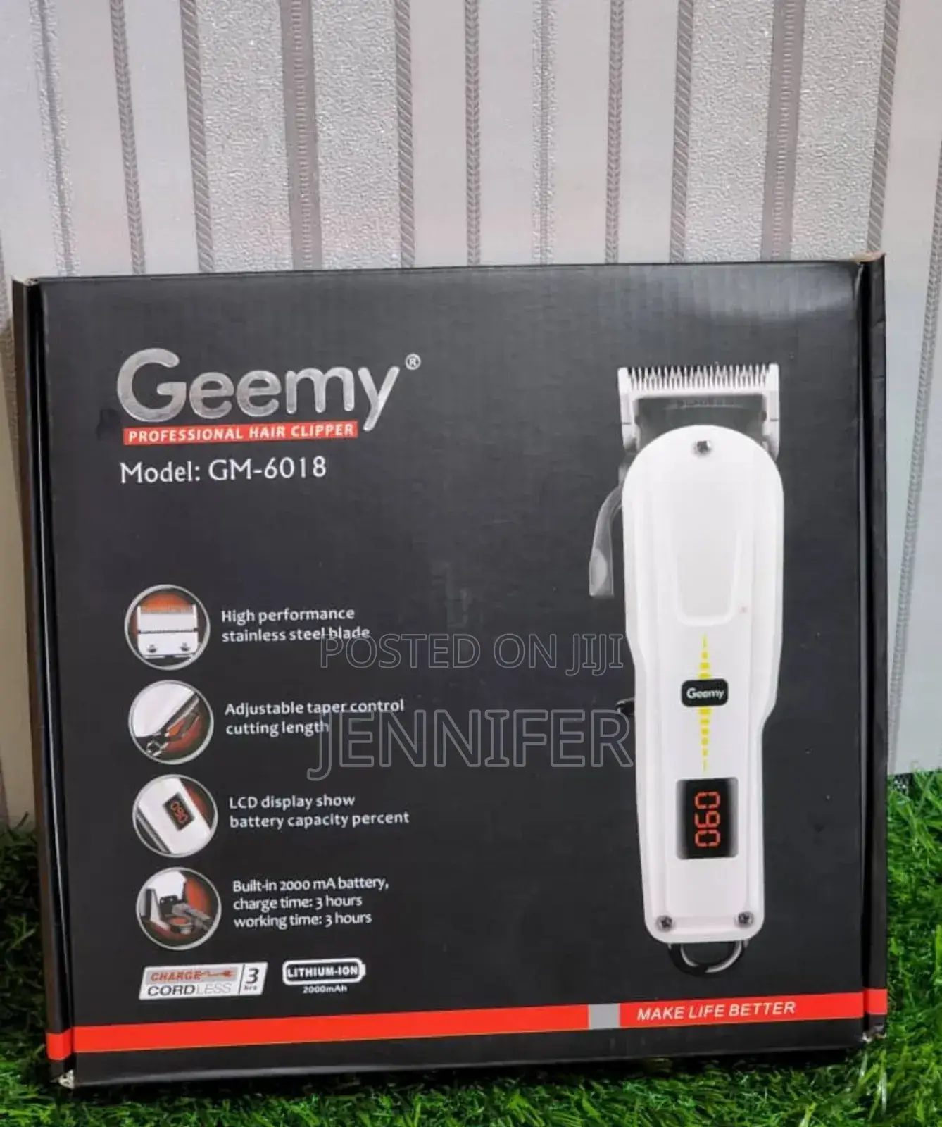Electric Geemy Hair Clipper (GM-6018)