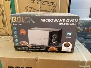 BOMA 700w 20litrs Mirror Glass Electric Knob Microwave Oven