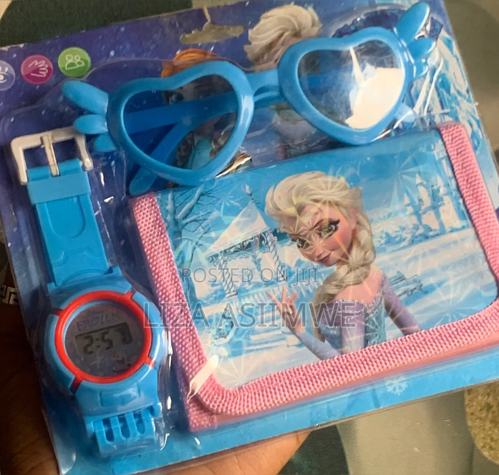 Kids Set of Disney Frozen Watch, Glasses and Wallet Combo