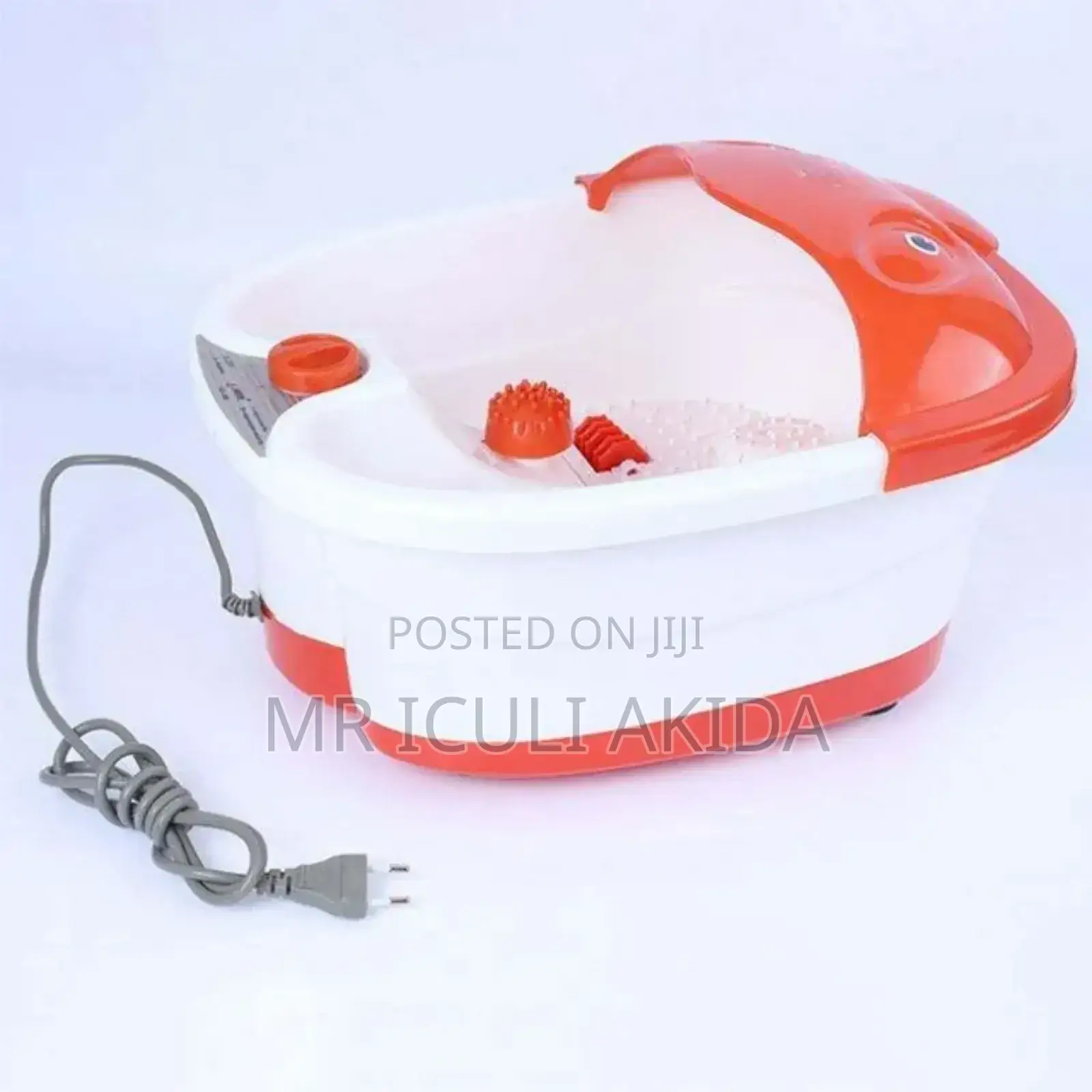 Electric Foldable Foot Bath Spa Pedicure Roller Massager