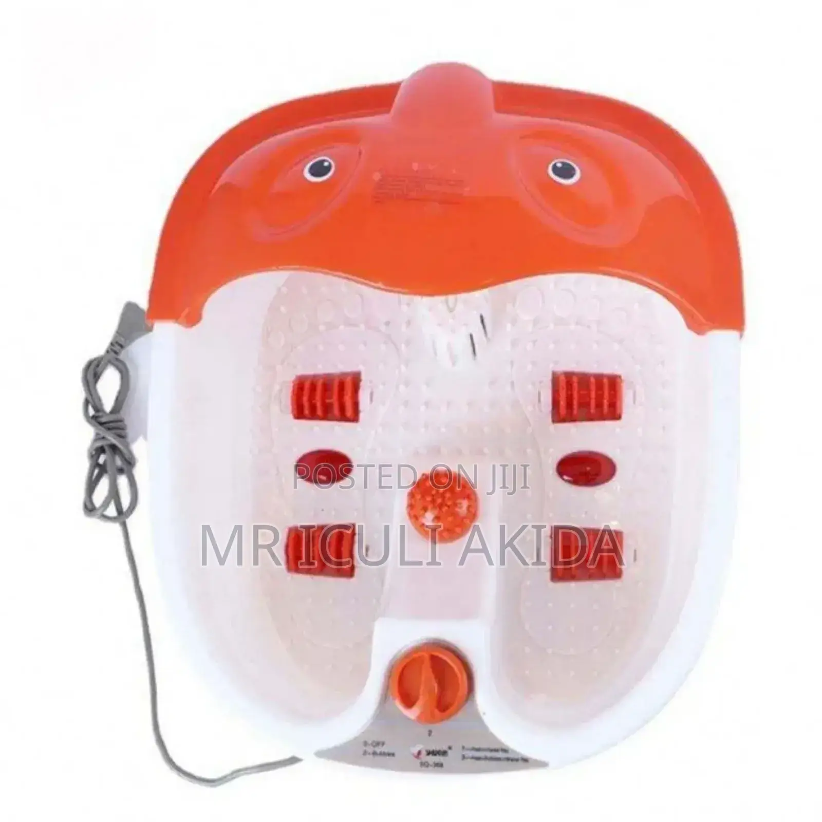Electric Foldable Foot Bath Spa Pedicure Roller Massager