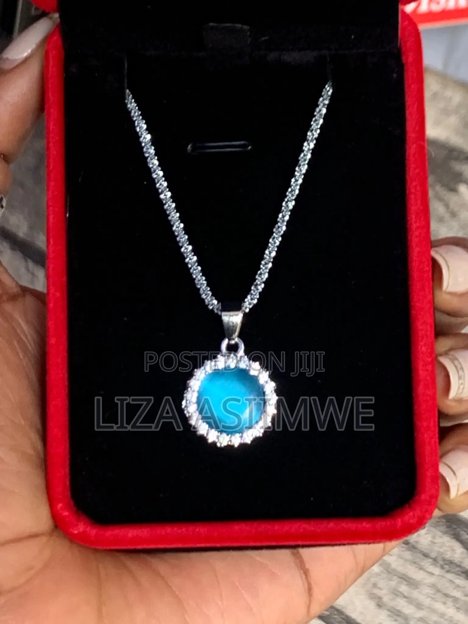 Silver Turquoise Necklace