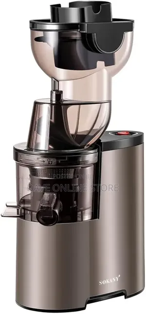 SOKANY SK-27 150W Slow Masticating Juicer, , Brown