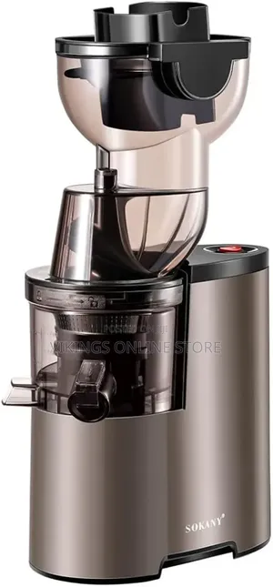SOKANY SK-27 150W Slow Masticating Juicer, Brown