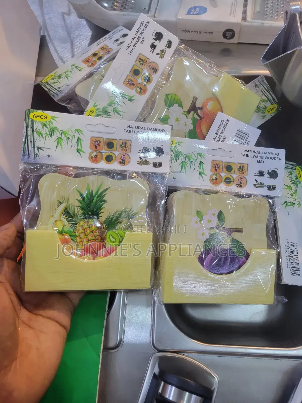 Bambo Juice Cup Covers 6pics Apac
