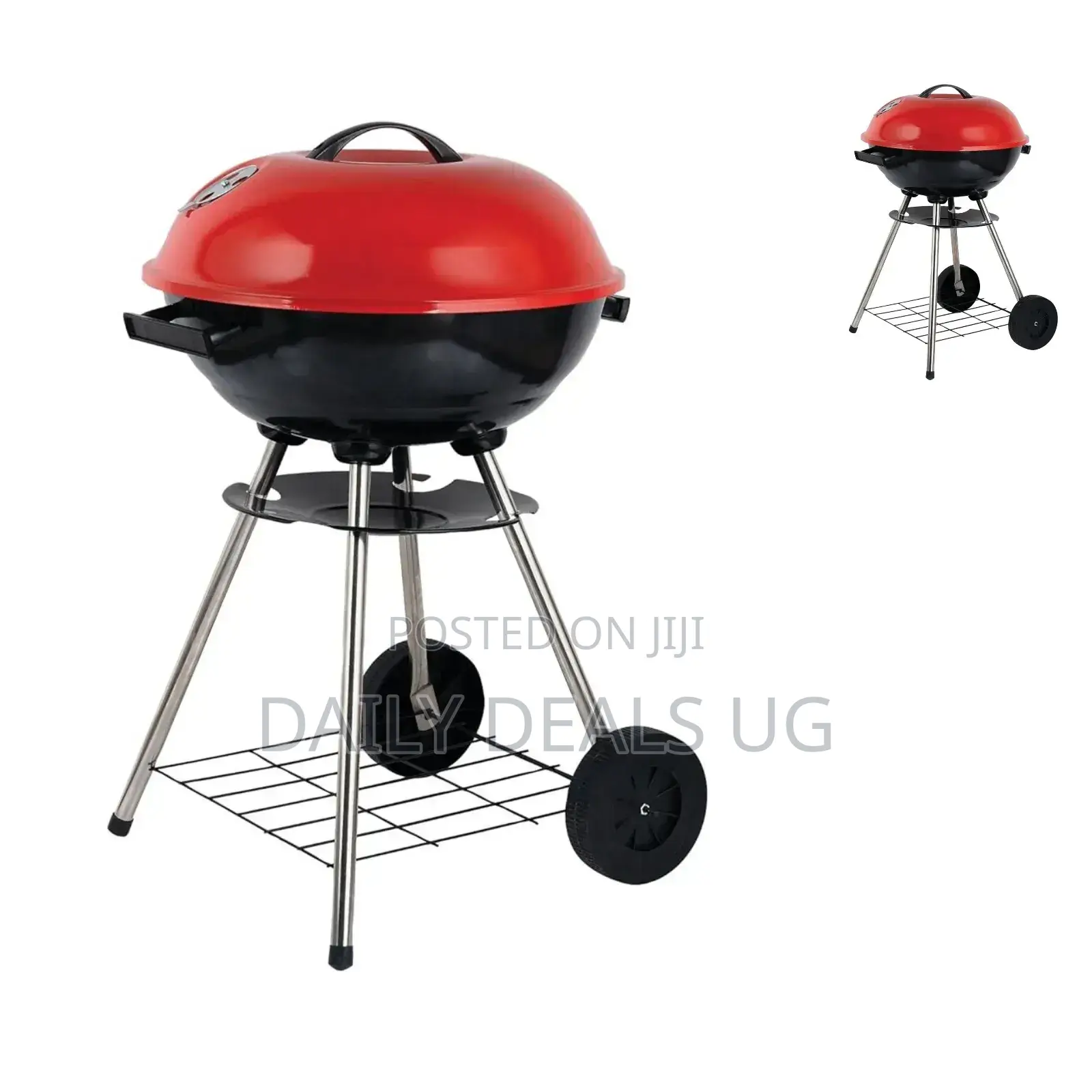 Round BBQ Grill Kettle
