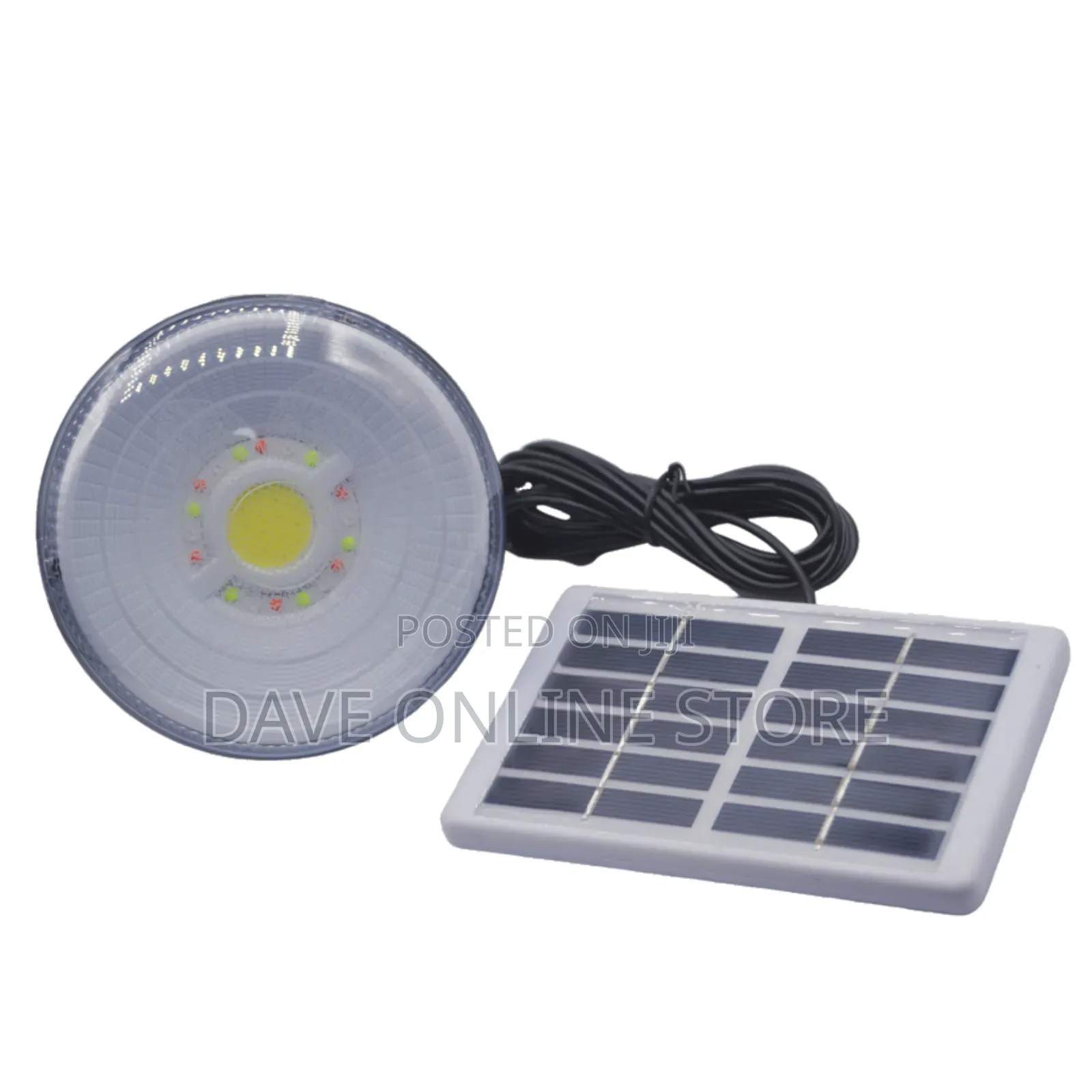 Led Solar Lamp Cob , 7w, Colored Light