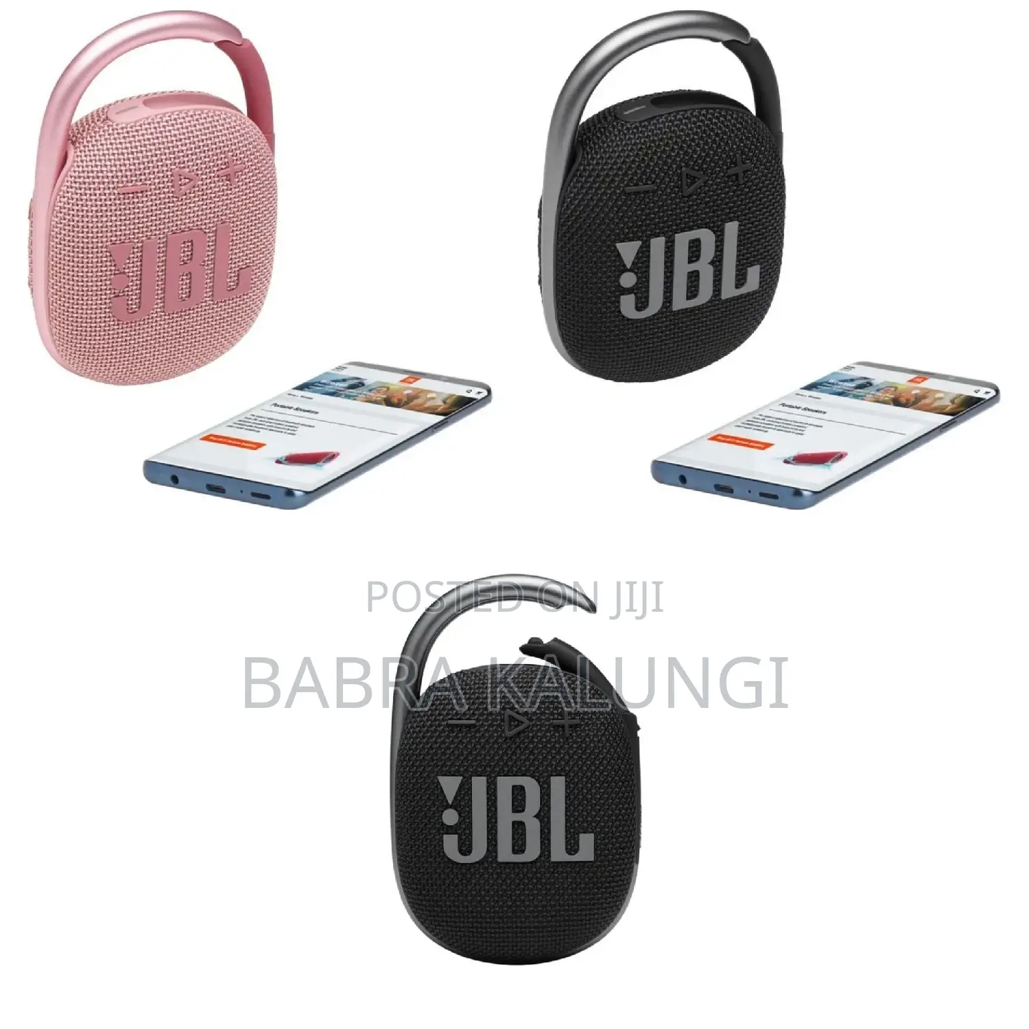 JBL Clip 4 - Portable Mini Bluetooth Speaker, Big Audio