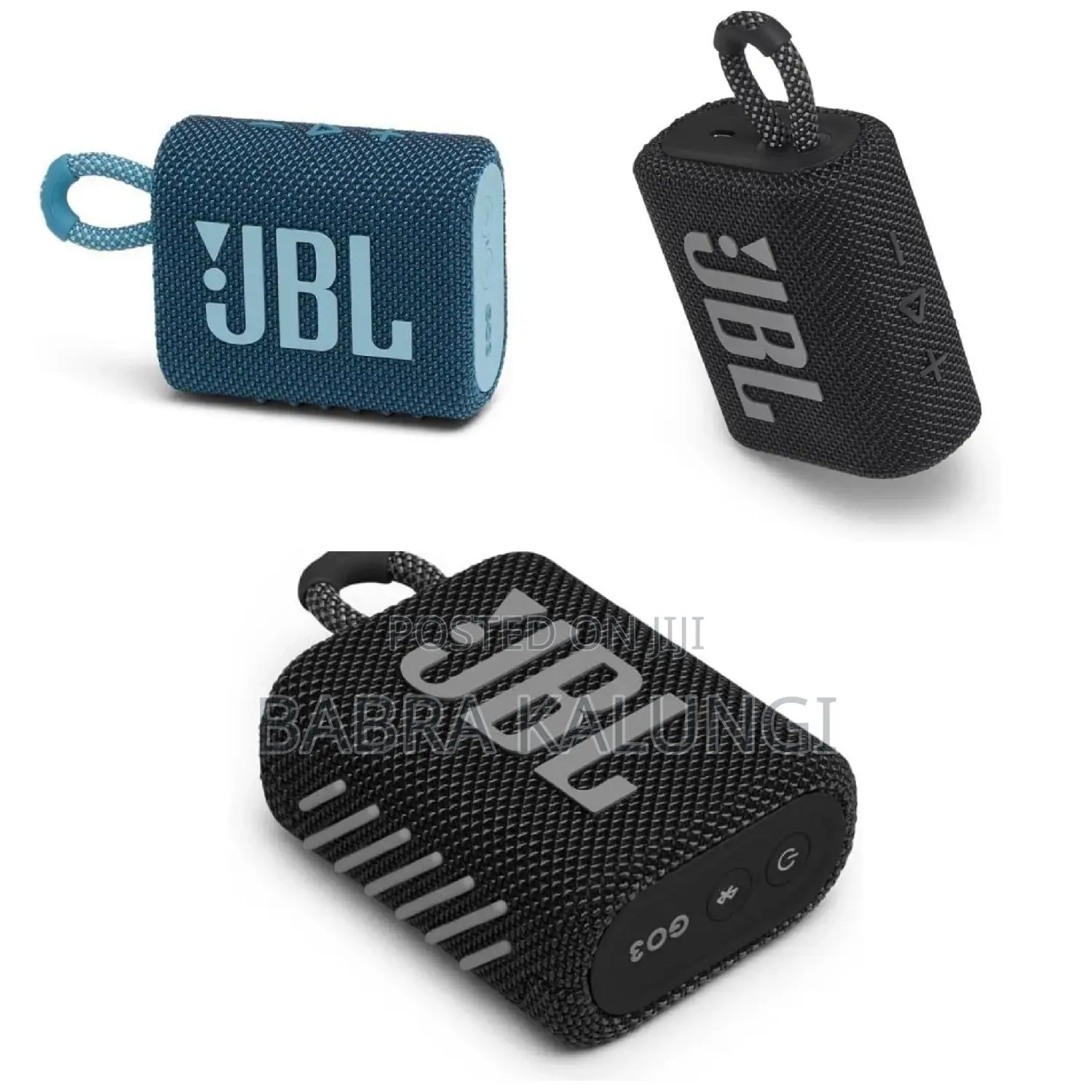 JBL GO 3 Wireless Bluetooth Portable Waterproof Speaker