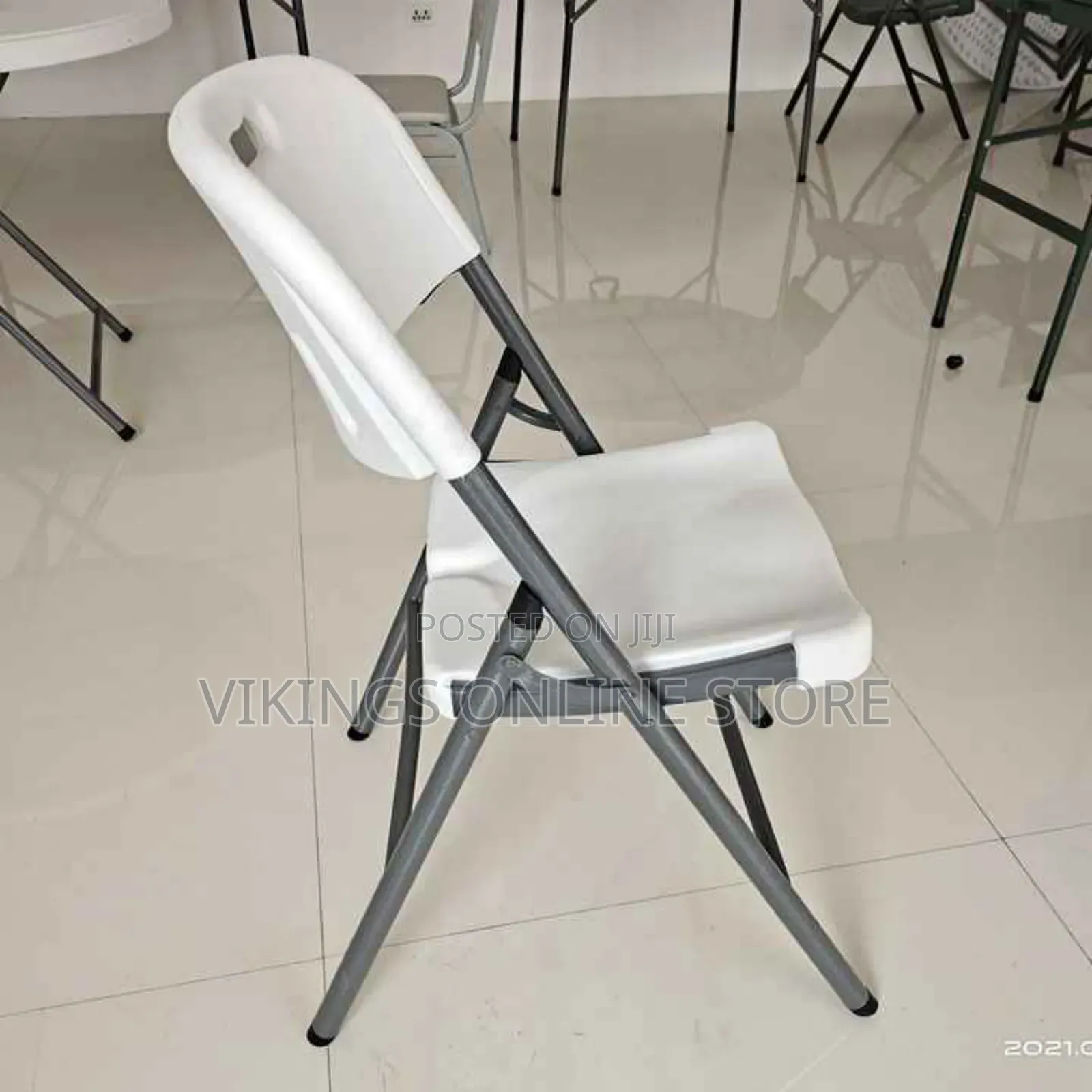 White Cheap Plastic Metal Folding Garden Plastic Chairs