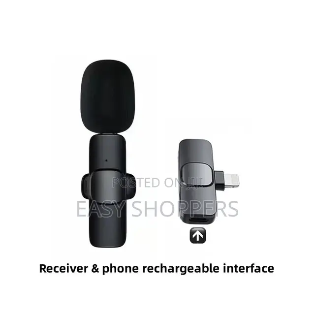 2in1 Wireless Microphone iPhone Audio Video Professional