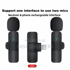 2in1 Wireless Microphone iPhone Audio Video Professional