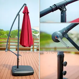 Photo - Garden Business Umbrella With a Base