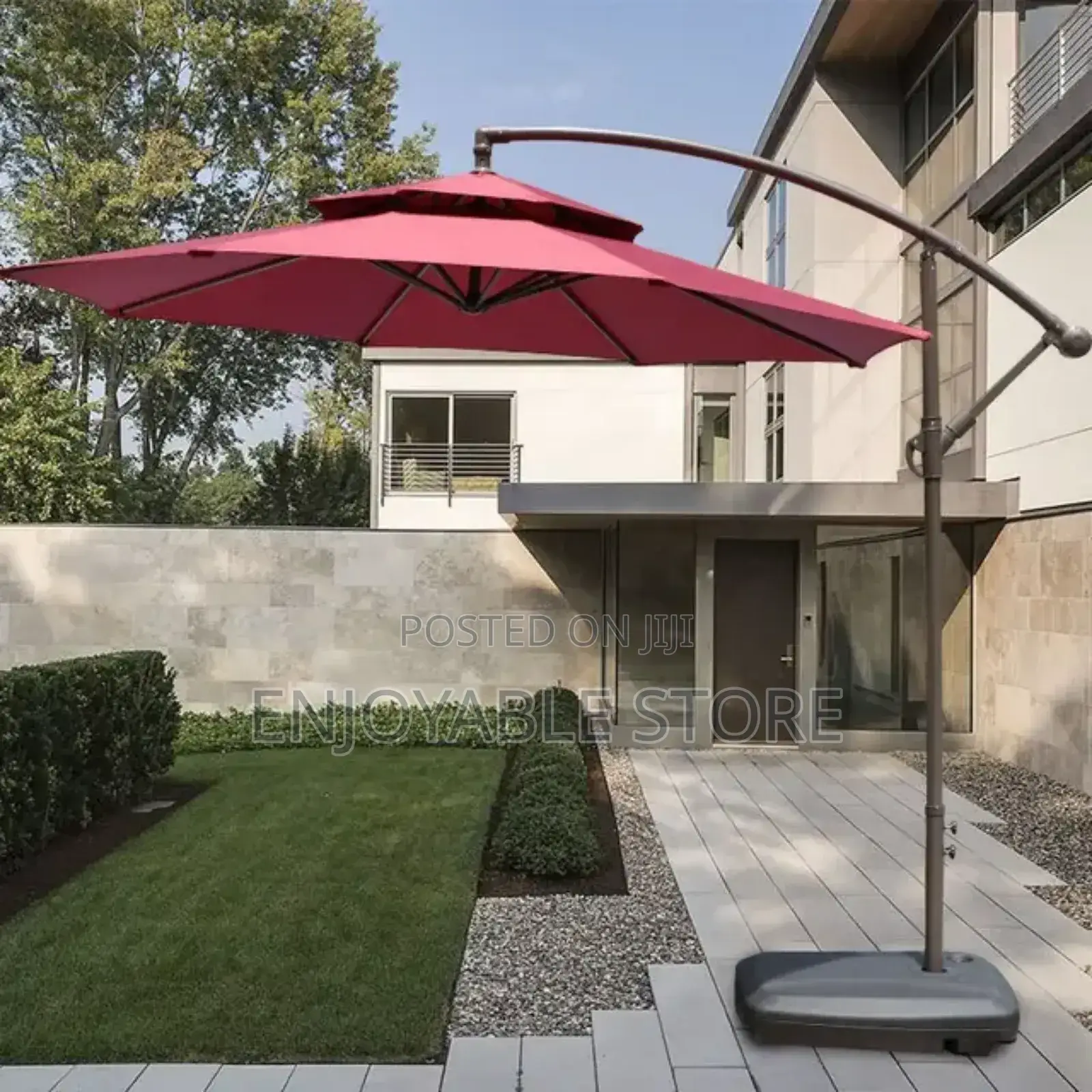 Garden Business Umbrella Round 3 Wide