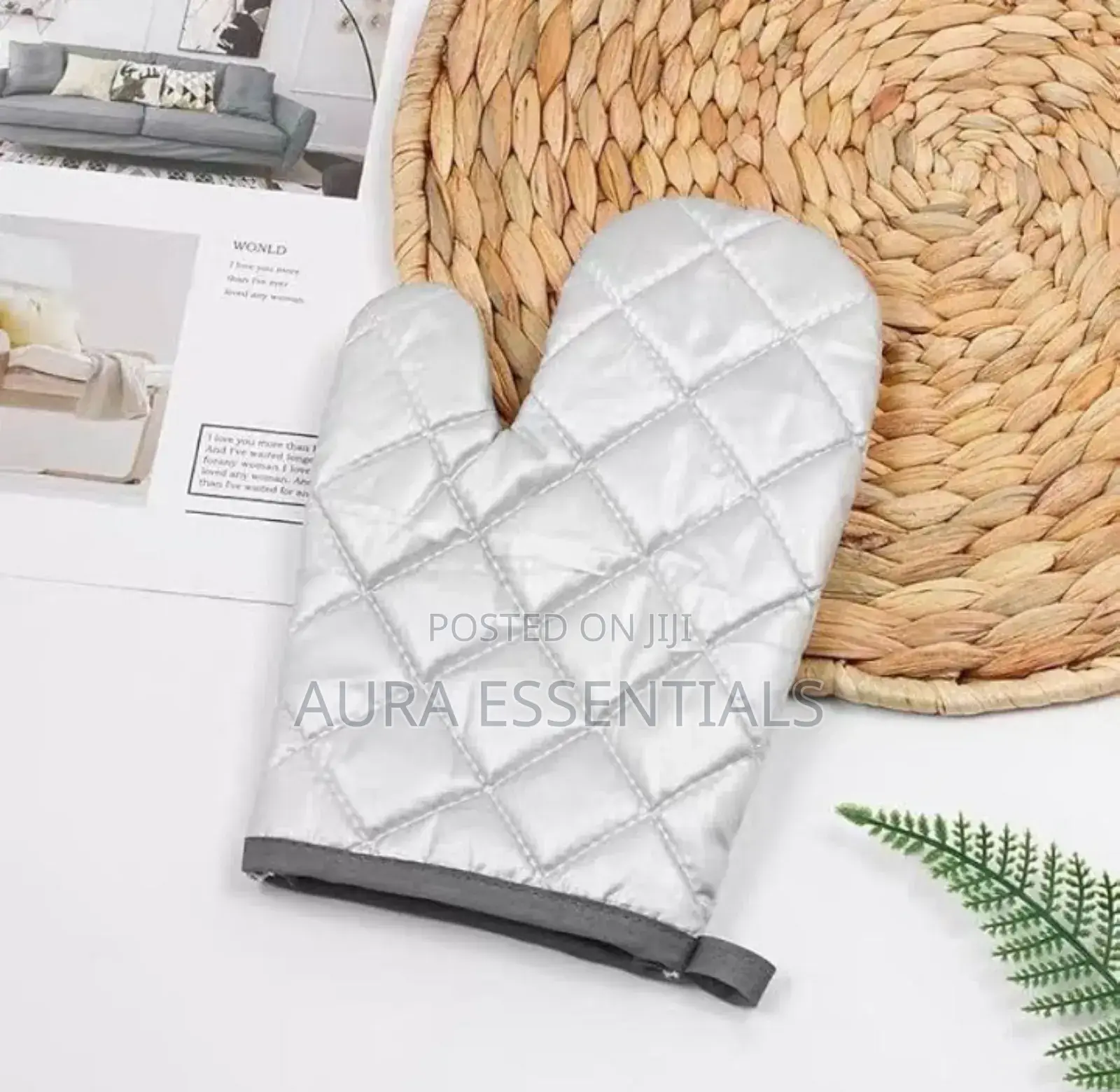 2pcs Thermal Kitchen Gloves