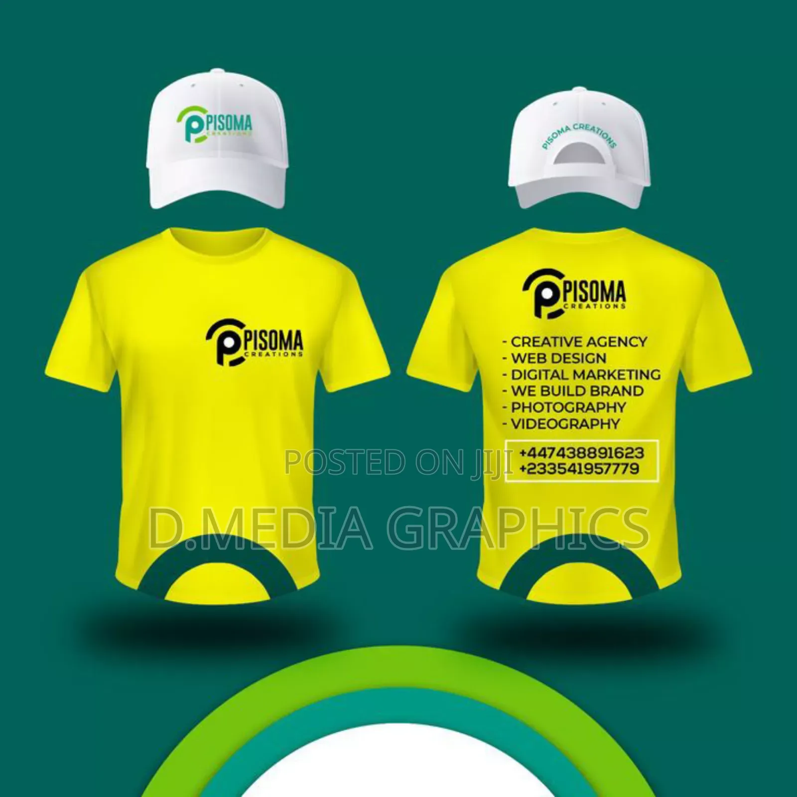 T Shirts Printing, Capes,Overolls Reflectors